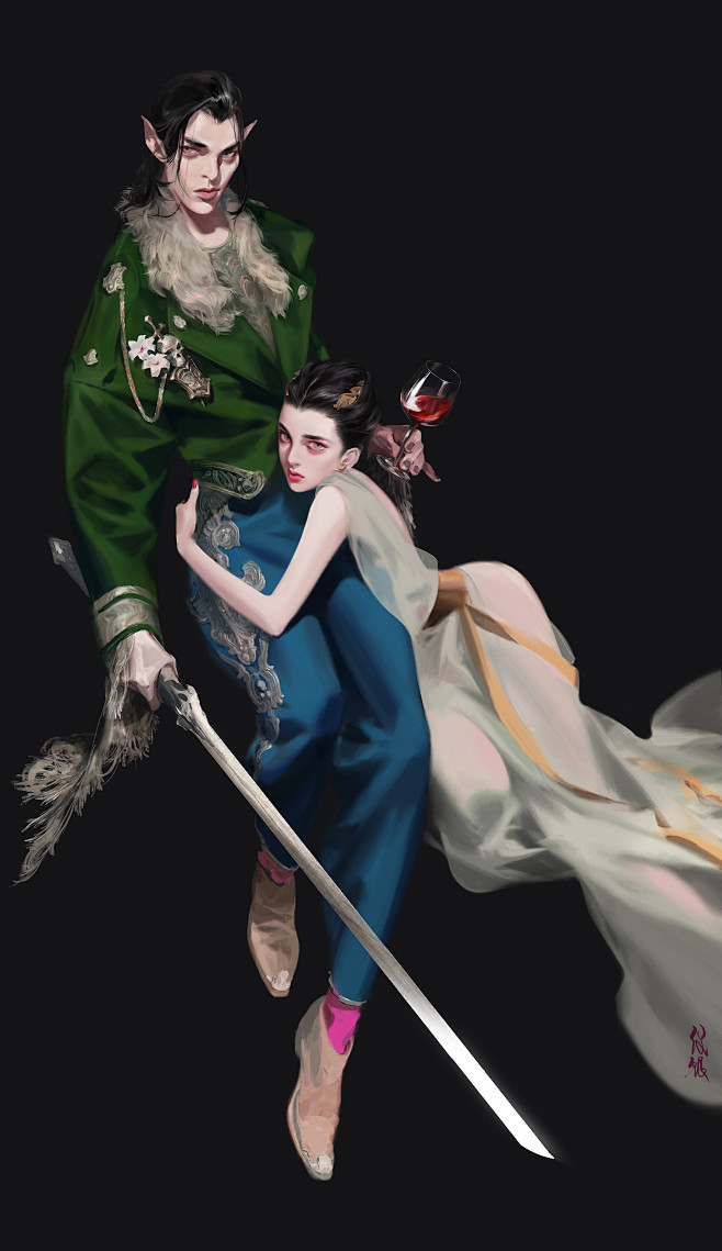 lovers, mingzhu yang