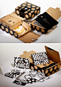 Wenkka Cake Box | Cake packaging | Beitragsdetails | iF ONLINE EXHIBITION : Wenkka is a cake brand targeted at a new generation of highly educated and opinionated professional females. The packaging's bold use of black and white, along with the materials 