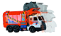 Amazon.com: Dickie Toys Light and Sound Garbage Truck: Toys & Games