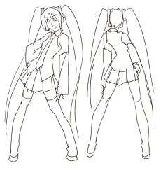 【资料】人体草稿和部分线稿_职业漫画吧_百度贴吧