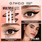 O.TWO.O Eyeliner Pencil Eye Liner Gel Waterproof Long-Lasting 1.0MM Ultra-slim Eye Liner Colored Makeup for Eyes Cosmetics Tool - AliExpress