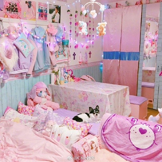 .
Room | 极具少女心的房间布置方...