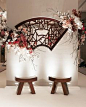 asian inspired wedding / chinese wedding ideas / double happiness