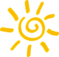 卡通儿童太阳可爱小清新手绘PNG免抠透明背景图片装饰图案ps素材

