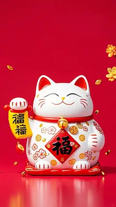 招财猫有法宝，铃儿响，招招手，财来到！ - 小红书