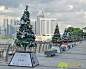 新加坡滨海湾滨海长廊2014年圣诞树