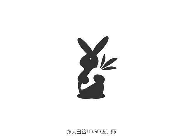 动物兔子正负