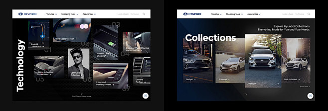 Hyundai website UX e...