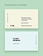 Minimal Business Card Template                                                                                                                                                                                 More