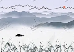 山水画 【酷图网】山水画,山水画背景墙,山水画装饰画,山水画插画,山水画背景,水墨山水画