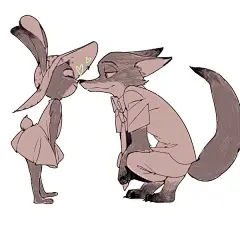 #Zootopia#呜呜呜呜这个太太的狐兔的图好棒！！！！！好喜欢第一张的拟人！！！！！！！！！！twi:mongoose369  【O网页链接】