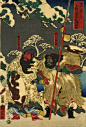 浮世绘鬼才的“邪与媚” | 歌川国芳作品全集 : 原标题：浮世绘鬼才的“邪与媚”歌川国芳作品全集歌川国芳うたがわくによしUtagawaKuniyoshi宽政9年～文久元年（1798～1861）日本著名浮世绘画家号一勇斎、朝桜楼日本江户时代人是浮世绘歌川派晚期的大师之一SelfPortrait日本散文家永井荷风的名篇《邪与媚——关于浮世绘》中说“最耐人寻味的东西它的身上可能具备两种品质：邪与媚歌川国芳的浮世绘就有这样的品质有森森的鬼怪邪气与媚气从而呈现出丰富的质感”歌川国芳在浮世绘创作中最大的成就在于开创丰