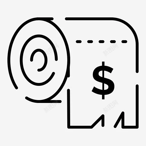 预算消费成本图标高清素材 卫生纸 开支 成本 消费 裸政和金融科技行业规则虚线 财务 预算 icon 标识 标志 UI图标 设计图片 免费下载 ...