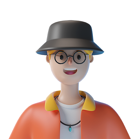 创意潮流卡通3D人物头像发型换装插画图免...