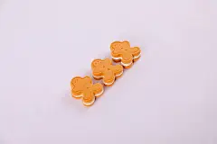 曲奇饼干圣诞节素材背景摄影图片