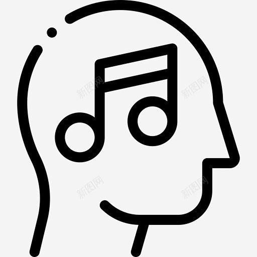 音乐人脑52线性 页面网页 平面电商 创...