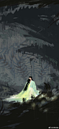 古风插画壁纸 画师：呼葱觅蒜@九安漫的动态