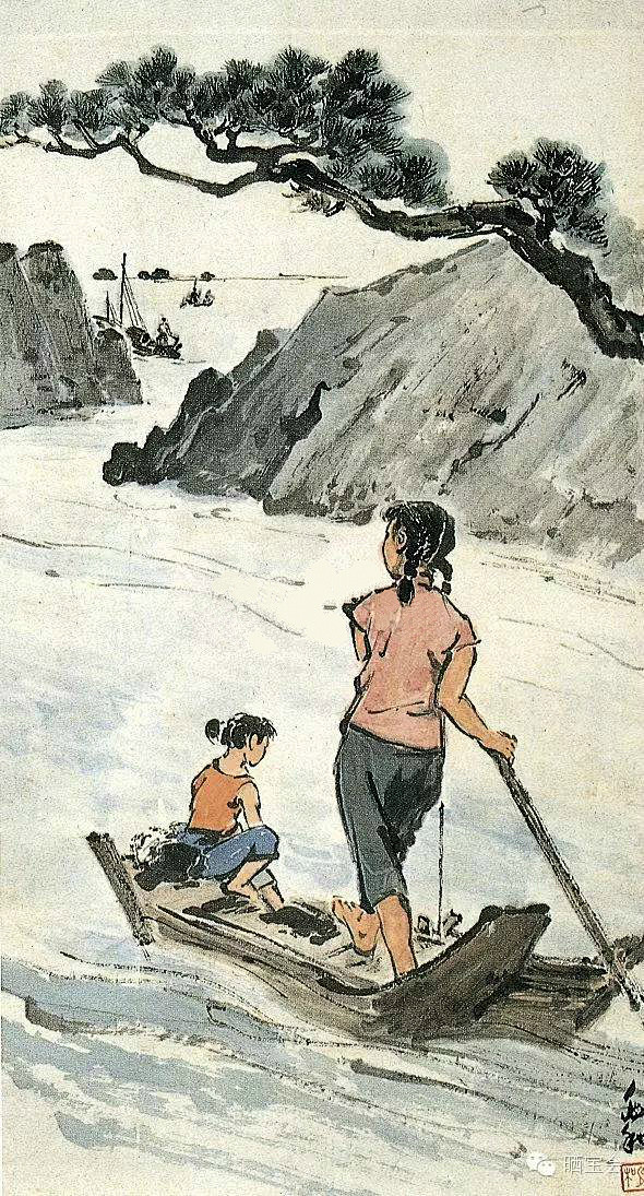 蒋兆和人物绘画