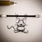 可爱小老鼠RIKIKI与现实的互动插画- Loïc Apreda [15P] (9).jpg