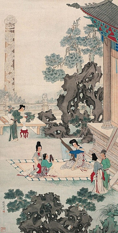 兰亭等雨(国画室)采集到古典人物