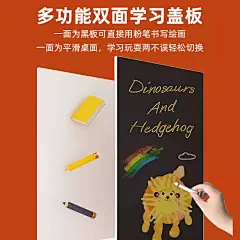 实木积木桌子儿童益智拼装智力开发男女孩桌子多功能大颗粒玩具桌-tmall.com天猫