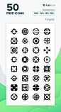 50 free icons of Targets designed by Freepik
