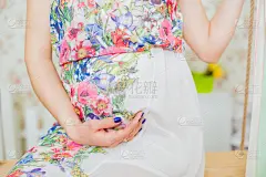 孕妇的肚子。妇女的健康