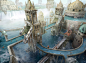 General 2000x1462 fantasy city fantasy art artwork