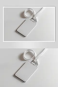 AI数字艺术工作牌设计素材样机-众图网