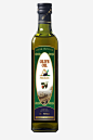 国外进口橄榄油包装高清素材 墨绿色 橄榄油 英文 进口 平面广告 设计图片 免费下载