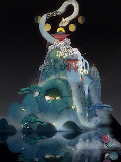Creator丶夜采集到插画