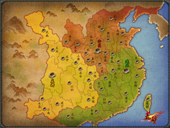 番茄西红柿炒鸡采集到三国地图
