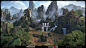 Uncharted: Lost Legacy - Western Ghats, Anthony Vaccaro : The following is a collection showcasing the Western Ghats Hub level that I, along with my Texture Artist, Genesis Prado built for Uncharted: The Lost Legacy.<br/>We developed the look from t