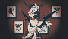 板凳小怪兽采集到插画