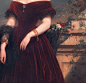 欧洲古典油画里女性华美的首饰。