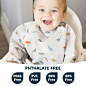Amazon.com: Tiny Twinkle Mess Proof Baby Bib, Cute Full Sleeve Bib Outfit, Waterproof Bibs for Toddlers, Machine Washable, Tug Proof Closure, Baby Smock for Eating, Long Sleeve (Dinosaur, Small 6-24 Months) : Tiny Twinkle: Baby