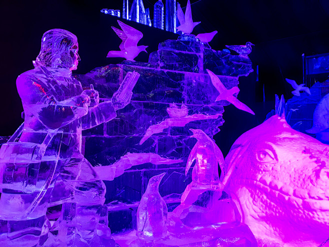 Ice sculptures