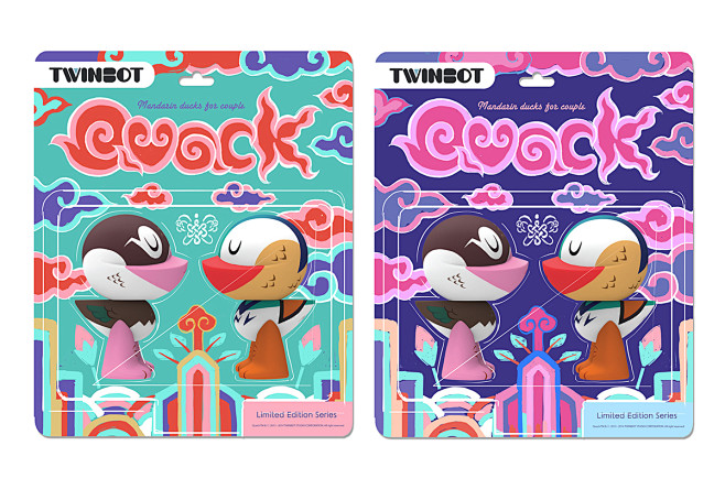 quackmandarinducksetdesign