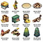 This may contain: an image of different types of items in the chinese language