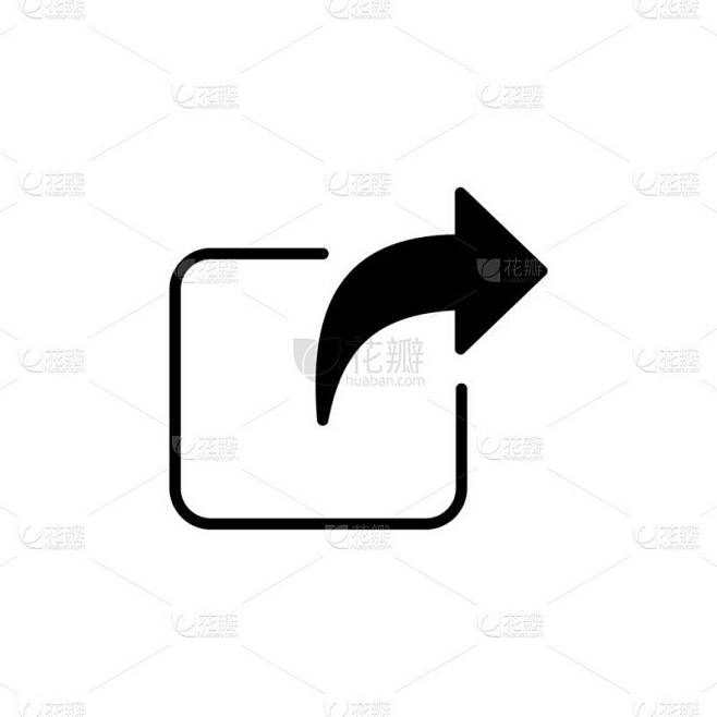 外部链接图标向量。超级链接链符号。下载、分享,