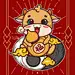 牛年插画素材