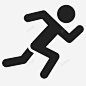 跑步者运动速度图标 标识 标志 UI图标 设计图片 免费下载 页面网页 平面电商 创意素材