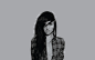 Lights (singer) Lights Valerie Poxleitner monochrome women wallpaper (#1347831) / Wallbase.cc