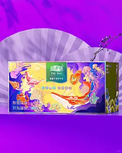 海鲜干货｜礼盒包装设计｜来自大海的鲜美 - 小红书