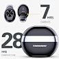 Amazon.com: Trogonic TE1 Wireless Earbuds Bluetooth 5.0, IPX5 Waterproof Bluetooth Earbuds TWS+ 5.0 Cobblestone Design Charging Case, MCsync Deep Bass in-Ear with Silicon Mic Binaural Call Headphones for Sport: Home Audio & Theater