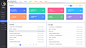 教育管理系统后台界面UI