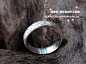 定制 对戒戒指925纯银岩石纹理欧美原创手工婚戒对戒男戒 希腊对戒戒指 设计 新款 2013 正品 代购  美国