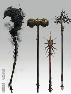 观烟火采集到魔幻武器