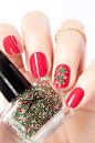 easy christmas tree nails ciate caviar