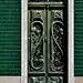 Green door in Faro, Portugal photo by sarouchk, via Flickr